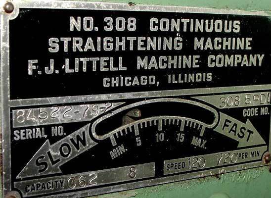 1979 LITTELL _UNKNOWN_ LEVELERS (ROLLER / PLATE & STRETCH) | Machinery International Corp