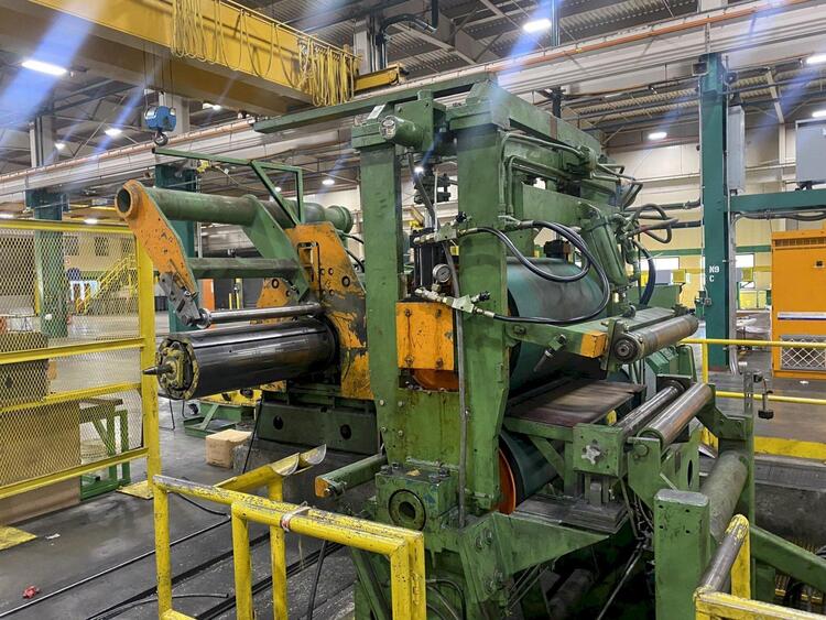 STAMCO Looping w/ two injector heads SLITTING LINES | Machinery International Corp