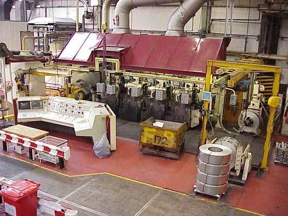 FROHLING 4 STAND 4 HI ROLLING MILL ROLLING MILLS, 4-HI, TANDEM | Machinery International Corp