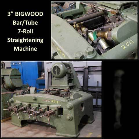 1970 BIGWOOD 1B 7 ROLL STRAIGHTENER STRAIGHTENERS, TUBE & BAR | Machinery International LLC