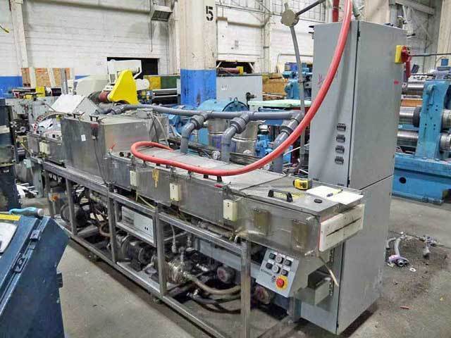 BATHY 8" SRIP CLEANING LINE CLEANING LINES, COIL TO COIL | Machinery International LLC